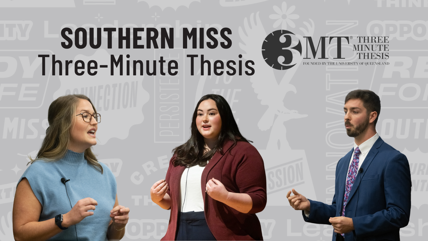 Three-Minute Thesis Three-Minute Thesis