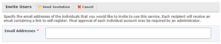 Invite Users Invite Users